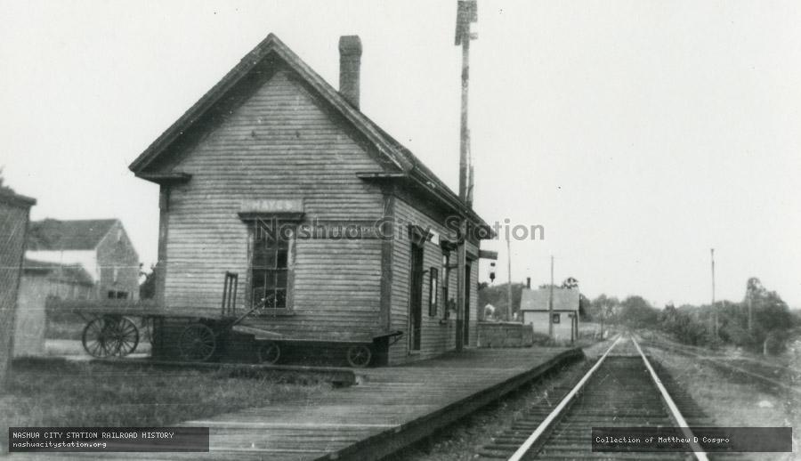 Postcard: Hayes station